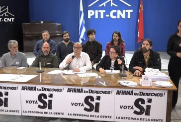 Presidencia otorgó Cadena Nacional al PIT-CNT para el lunes 14 a la hora 18:00